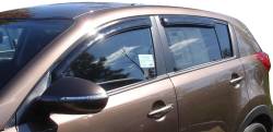 Auto Ventshade AVS - Auto VentShade 94652 Ventvisor Window Deflector 4PC for 11-16 KIA Sportage - Image 1