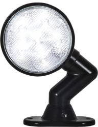 Buyers - Buyers 1492125 6-LED Clear Round Flood Light 12-24VDC 1350 Lumens - Image 1