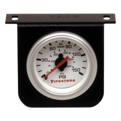 Firestone Ride-Rite - Firestone Ride-Rite 2196 Air Pressure Monitor Only Gauge Kit White 3"x2.75" - Image 1