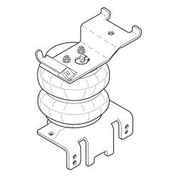 Firestone Ride-Rite - Firestone Ride-Rite 2355 Rear Air Helper Spring Kit for 04-15 Nissan Titan - Image 1