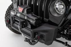 Go Rhino - Go Rhino 331100T Rockline Winch Front Stubby Bumper for 18 Wrangler JL - Image 2