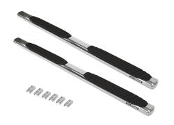 Go Rhino - Go Rhino 684404587PS 4" OE Xtreme Side Steps w/Mounting Brackets Kit - Image 1
