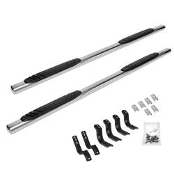 Go Rhino - Go Rhino 684404587PS 4" OE Xtreme Side Steps w/Mounting Brackets Kit - Image 3