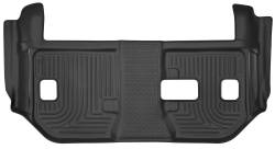 Husky Liners - Husky Liners 19291 Weatherbeater 3rd Row Floor Liners Blk for Suburban/Yukon XL - Image 1