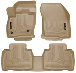 Husky Liners 98783 Weatherbeater Front/Rear Floor Liners Tan for Ford Edge