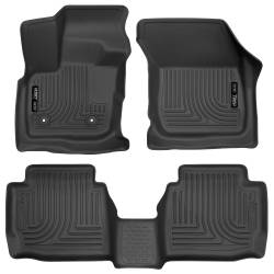 Husky Liner Weatherbeater Front/Rear Floor Liners Black Ford Fusion 98791