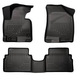 Husky Liner 98881 Weatherbeater Front/Rear Floor Liners Black for Tucson