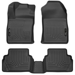 Husky Liner Weatherbeater Front/Rear Floor Liners Black Ford Fiesta 98751