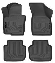 Husky Liner Weatherbeater Front/Rear Floor Liners Black for VW Passat 98681