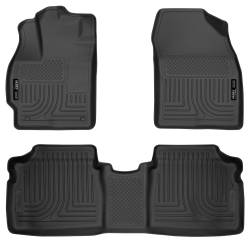 Husky Liner Weatherbeater Front/Rear Floor Liners Black for Toyota Prius 98921