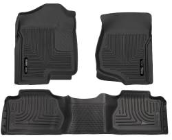 Husky Liner Weatherbeater Front/Rear Floor Liners Black Silverado/Sierra 98211