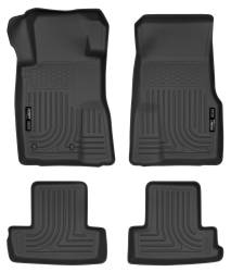Husky Liner Weatherbeater Front/Rear Floor Liners Black Ford Mustang 98371