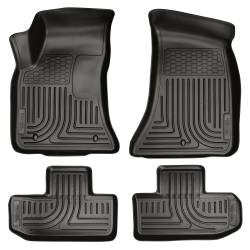 Husky Liner Weatherbeater Front/Rear Floor Liners Black for Challenger 98071