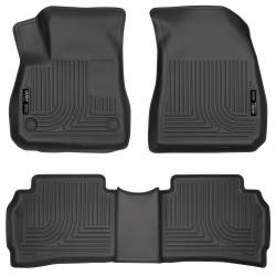 Husky Liner Weatherbeater Front/Rear Floor Liners Black Chevrolet Malibu 99191