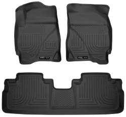 Husky Liners 98351 Weatherbeater Front/Rear Floor Liners Black for Ford Escape