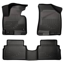 Husky Liners 99821 Front/Rear Liners-Black for 14-16 Kia Sportage