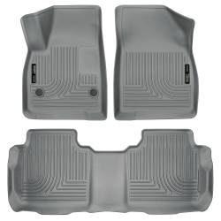 Husky Liners 99142 Weatherbeater Front/Rear Floor Liners Gry for Traverse/Acadia