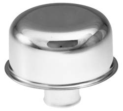 Proform - Proform 66008 Oil Breather Cap Push-In 3" Diameter 1.22" Hole Chrome - Image 1
