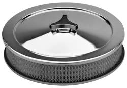Proform - Proform 66802 10" Deluxe Low Profile Air Cleaner Chrome w/o Logo w/Element - Image 1
