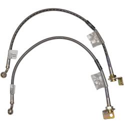 Rancho - Rancho RS6249 Front Brake Hydraulic Hose for 93-06 Jeep Grand C Wrangler ZJ TJ - Image 1