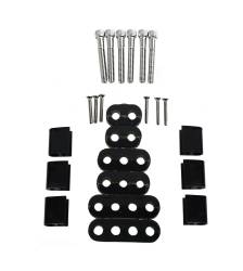 Taylor Cable - Taylor Cable 42500 7-8mm V8 Horizontal Wire Loom Kit Black Universal - Image 2
