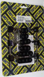 Taylor Cable - Taylor Cable 42500 7-8mm V8 Horizontal Wire Loom Kit Black Universal - Image 1