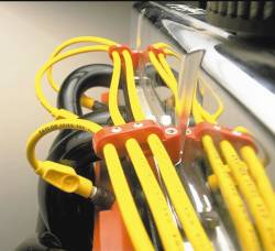 Taylor Cable - Taylor Cable 42500 7-8mm V8 Horizontal Wire Loom Kit Black Universal - Image 4