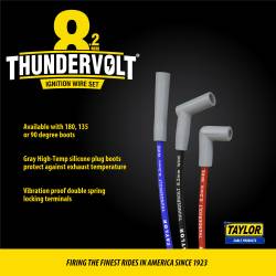 Taylor Cable - Taylor Cable 86045 8.2mm Thundervolt Spark Plug Wire Set for Cadillac/Chevy/PON - Image 4