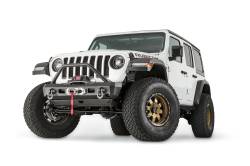 Warn - Warn 101330 Elite Stubby Front Bumper w/Grille for 18-25 Wrangler JL/Gladiator - Image 1