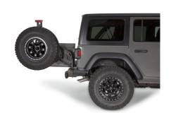 Warn - Warn 102255 Elite Rear Spare Tire Carrier for 18-25 Jeep Wrangler JL - Image 1