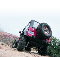Warn - Warn 61860 Rock Crawler Rear Bumper for 76-86 Jeep CJ5/CJ7/CJ8 - Image 1