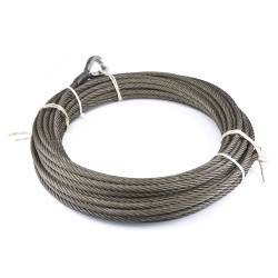 Warn - Warn 77453 Wire Rope Assembly 5/8" x 140' Heavy Duty Industrial Towing Recovery - Image 1