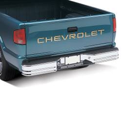 Westin - Westin 21002 Fey Sure Step Bumper Chrome for 67-98 Pickup SUV Style Side - Image 2