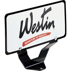 Westin - Westin 32-0055 Bull Bar License Plate Relocation Bracket Universal Fitment - Image 2