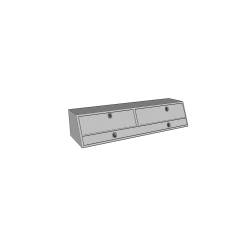 Westin - Westin 80-TBS200-90D Brute 90" Contractor TopSider Tool Box w/Doors - Image 2