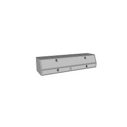 Westin - Westin 80-TBS200-60-BD Brute 60" Contractor TopSider Tool Box w/Bottom Drawers - Image 2