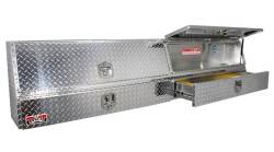 Westin - Westin 80-TBS200-96D-BD Brute 96" Contractor TopSider Tool Box w/Bottom Drawers - Image 1