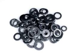 ARP Auto Racing - ARP 200-8556 Washer No Chamfer 10PC Black Oxide Size ID/OD 3/8/0.675 Th - Image 1