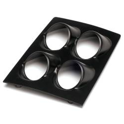 AutoMeter - AutoMeter 10002 Quad Console Pod Mount Black 2-1/16" for 68-69 Camaro/68-74 Nova - Image 1