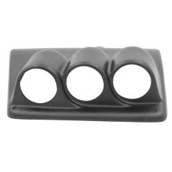 AutoMeter - AutoMeter 15018 Triple Dash Console Lower Black 2-1/16" for 99-04 Ford Superduty - Image 2