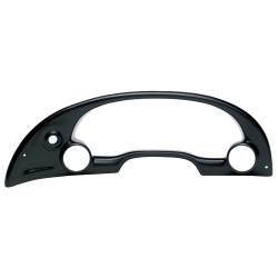 AutoMeter - AutoMeter 10005 Dual Gauge Cluster Bezel Black 2-1/16" for 01-04 Mustang SN95 - Image 1