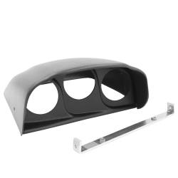 AutoMeter - AutoMeter 15020 Triple Dash Top Gauge Mount Black 2-1/16" for 03-09 Dodge Ram - Image 2