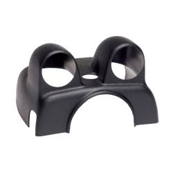 AutoMeter - AutoMeter 15014 Dual Steering Column Pod Black 2-1/16" for 03-09 Dodge Ram - Image 1