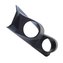AutoMeter - AutoMeter 15210 Dual A-Pillar Pod Mount Black 2-1/16" for 88-01 Jeep Cherokee XJ - Image 1