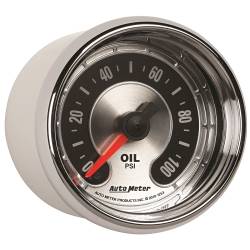 AutoMeter - AutoMeter 1253 American Muscle Oil Pressure Gauge 2-1/16" Full Sweep 0-100PSI - Image 5