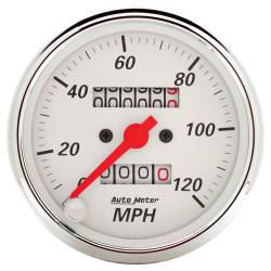 AutoMeter - AutoMeter 1300 Arctic White 5 Gauge Speedo/Oil/Water/Volt/Fuel 3-1/8" & 2-1/16" - Image 6