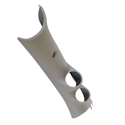AutoMeter - AutoMeter 17218 Full Dual Gauge Pod A-Pillar Tan 2-1/16" for 10-18 Dodge Ram - Image 1