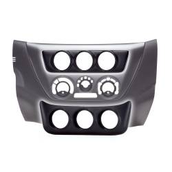 AutoMeter - AutoMeter 20026 Triple Upper Console Pod 2-1/16" for 03-07 Mitsubishi Evo 8 - Image 1