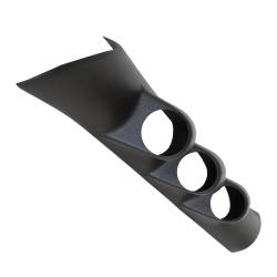 AutoMeter - AutoMeter 17203 Full Triple Pod A-Pillar Black 2-1/16" for 98-02 Dodge Ram - Image 1