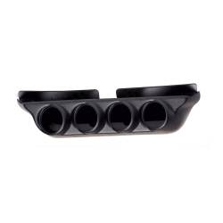AutoMeter - AutoMeter 18018 Black Quad Overhead Console Pod Mount 2-1/16" - Image 1